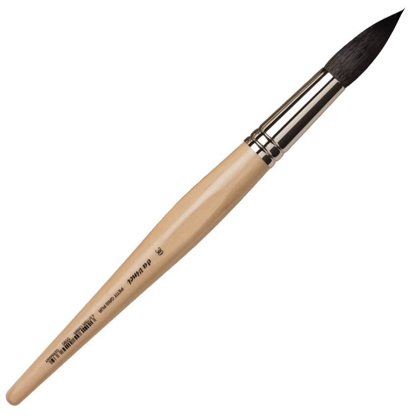 Da Vinci Petit Gris Mix Round Watercolor Brush Series 5590 No:30 - 1