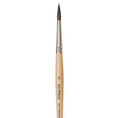 Da Vinci Petit Gris Mix Round Watercolor Brush Series 5590 No:6