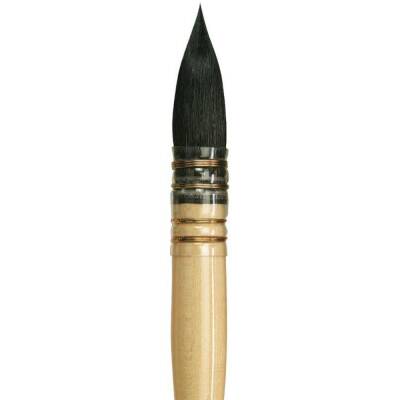 Da Vinci Petit Gris Pur Blue Russian Squirrel Hair Round French Watercolor Brush Series 418 No:8