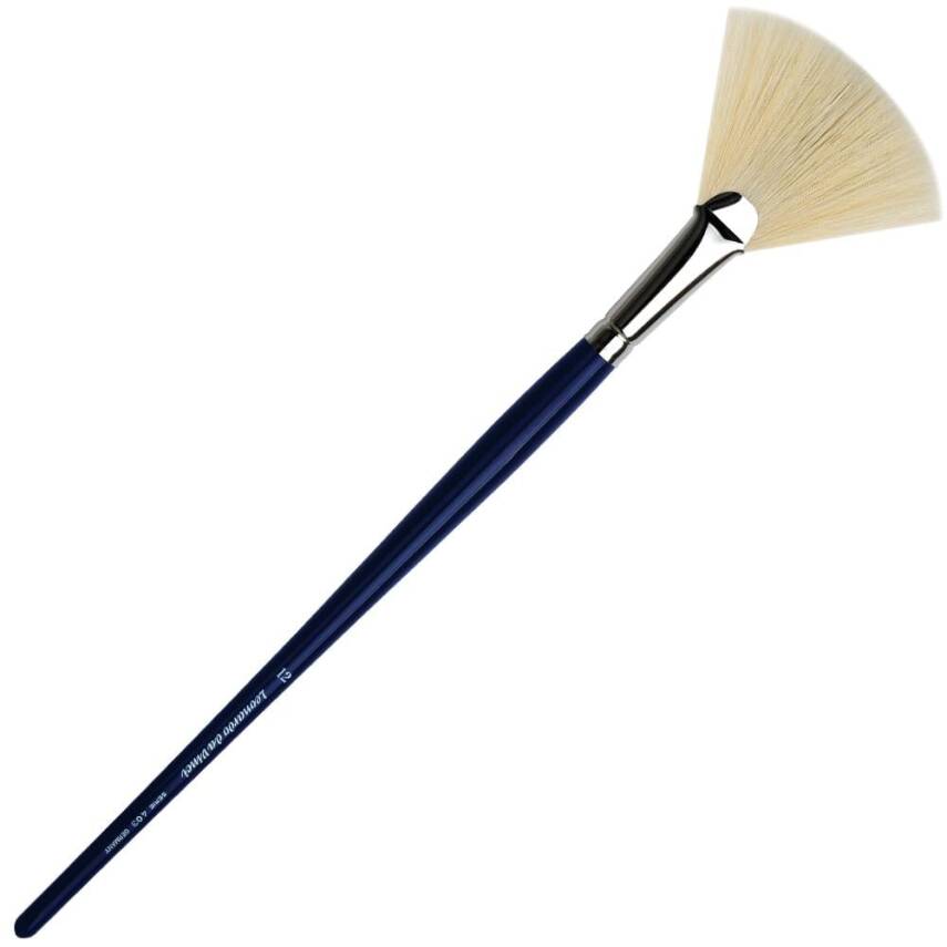 Da Vinci Pig Hair Fan Oil Paint Brush Series 403 No:12 - 1