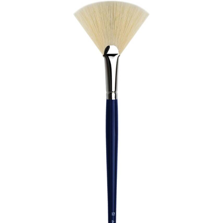 Da Vinci Pig Hair Fan Oil Paint Brush Series 403 No:12 - 8