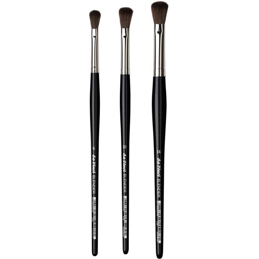 Da Vinci Pony Hair Oval Tip Oil Paint Brush Series 135 - 1