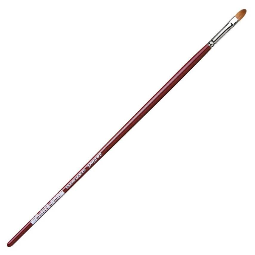 Da Vinci Red Sable Filbert-Shape Oil Paint Brush Series 1815 No:5 - 1