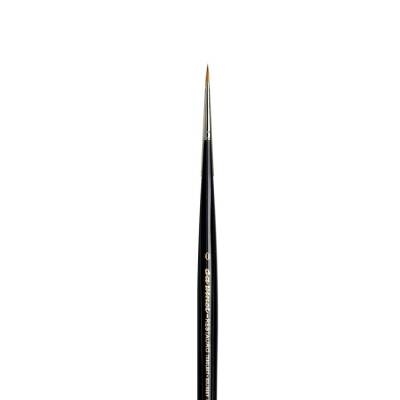 Da Vinci Restauro Kolinsky Red Sable Round Retouching Brush Series 5506 No:0