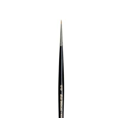 Da Vinci Restauro Kolinsky Red Sable Round Retouching Brush Series 5506 No:2/0
