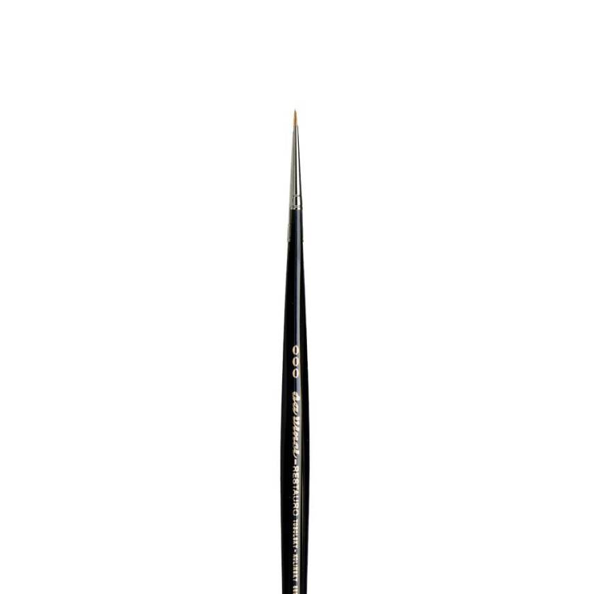 Da Vinci Restauro Kolinsky Red Sable Round Retouching Brush Series 5506 No:3/0 - 4