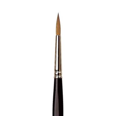 Da Vinci Restauro Kolinsky Red Sable Round Retouching Brush Series 5506 No:6