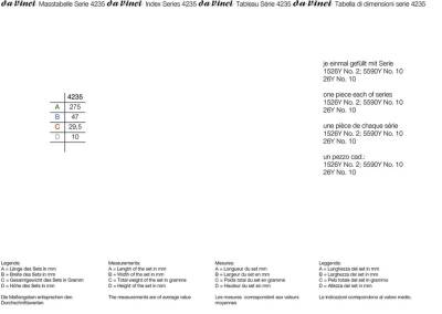 Da Vinci Samur Ve Sincap Kılı Sulu Boya Fırça Seti Seri 4235 - 3