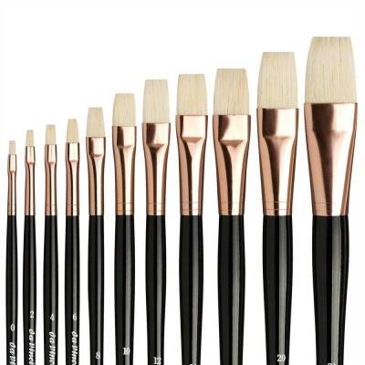 Da Vinci Seri 7007 Domuz Kılı Düz Yağlı Boya Fırçası