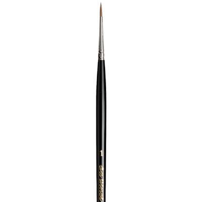 Da Vinci Series 10 Kolinsky Red Sable Round Illumination and Watercolor Brush No: 1