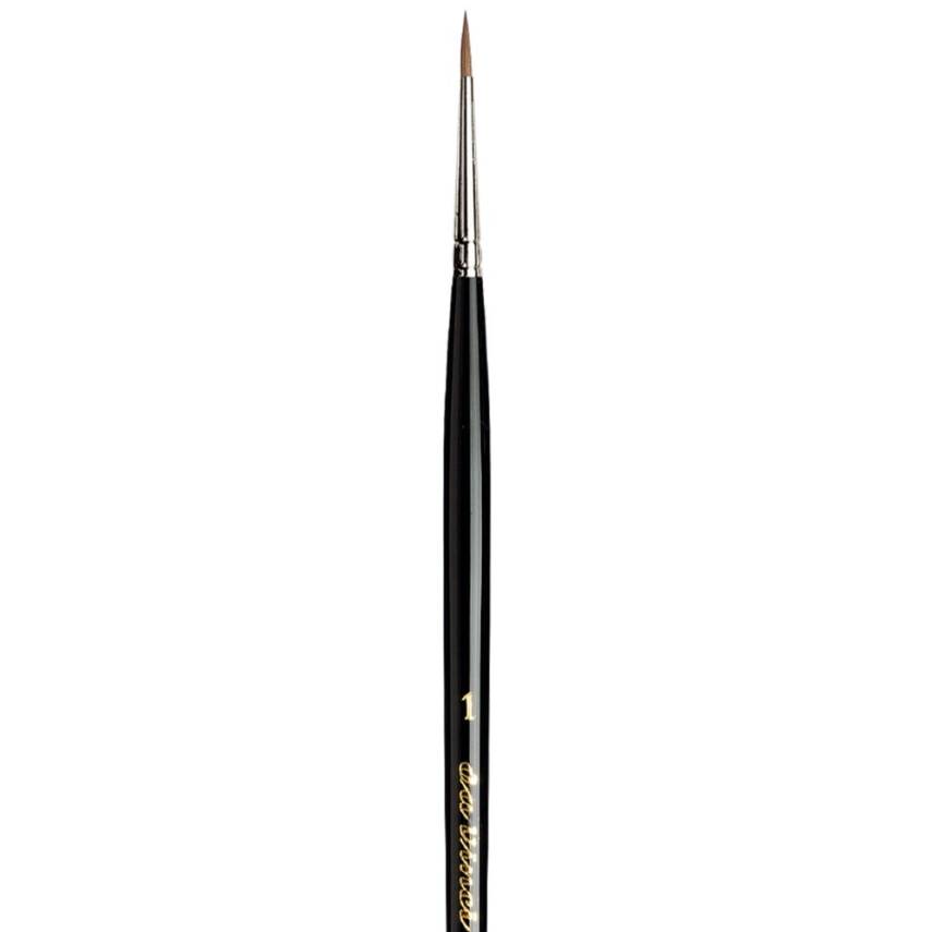 Da Vinci Series 10 Kolinsky Red Sable Round Illumination and Watercolor Brush No: 1 - 4