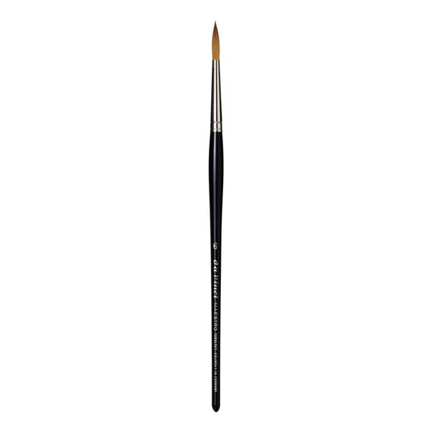 Da Vinci Series 10 Kolinsky Red Sable Round Illumination and Watercolor Brush No: 18 - 2