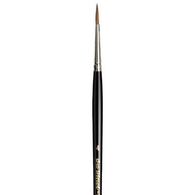 Da Vinci Series 10 Kolinsky Red Sable Round Illumination and Watercolor Brush No: 4
