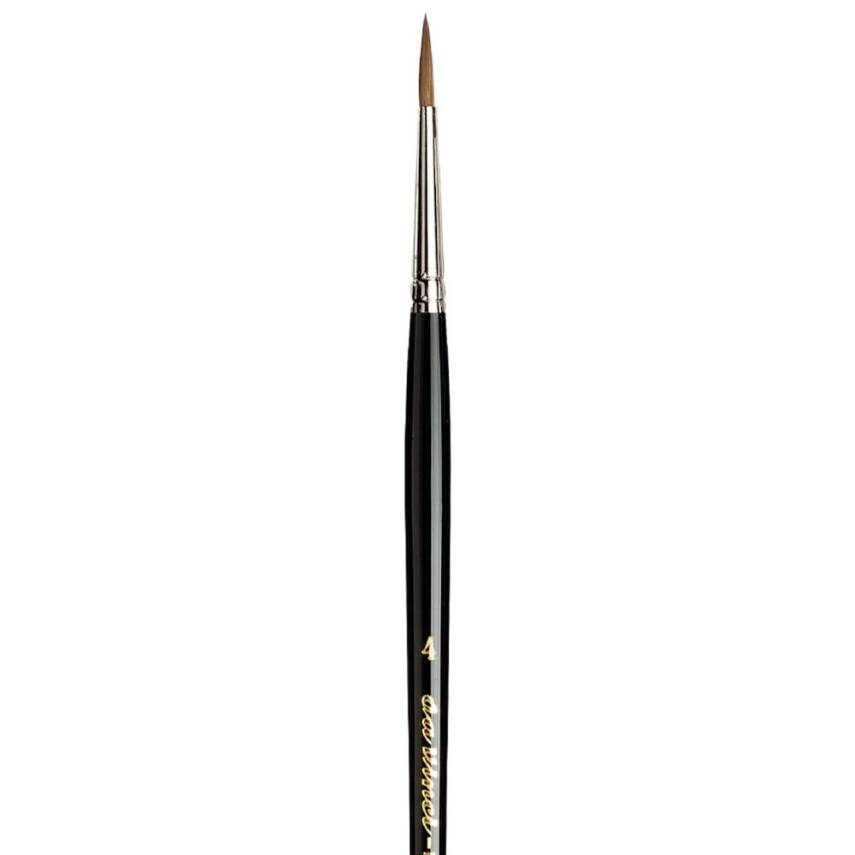 Da Vinci Series 10 Kolinsky Red Sable Round Illumination and Watercolor Brush No: 4 - 4