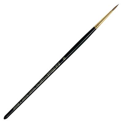 Da Vinci Series 11 Kolinsky Red Sable Round Illumination and Watercolor Brush No: 0 - 1