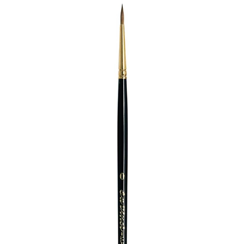Da Vinci Series 11 Kolinsky Red Sable Round Illumination and Watercolor Brush No: 0 - 4