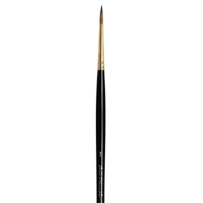 Da Vinci Series 11 Kolinsky Red Sable Round Illumination and Watercolor Brush No: 1