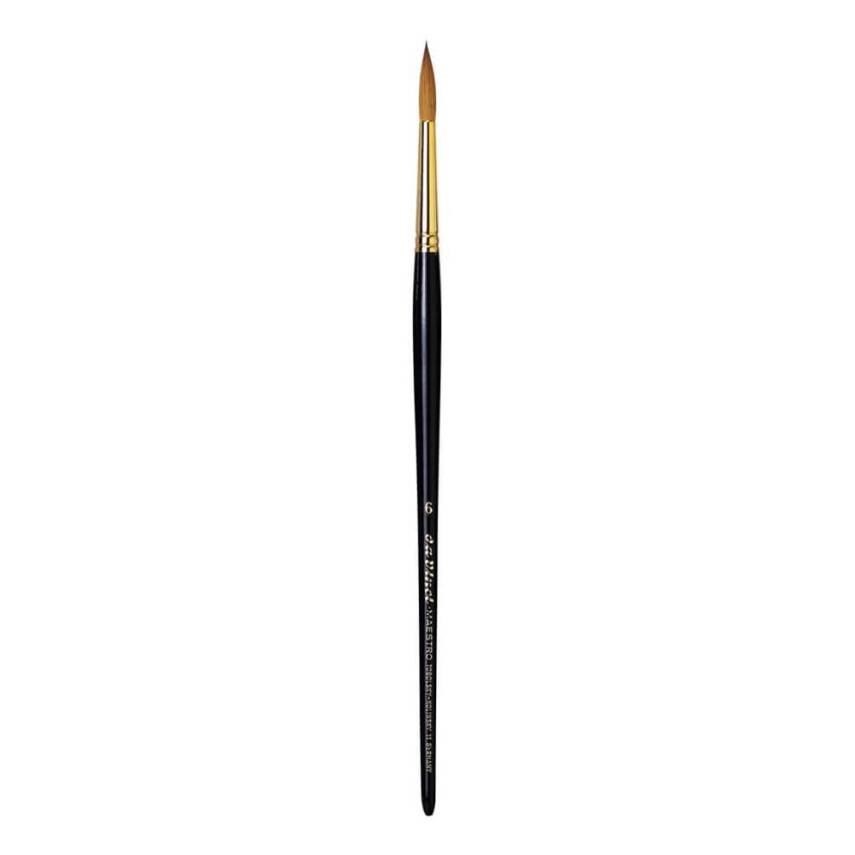Da Vinci Series 11 Kolinsky Red Sable Round Illumination and Watercolor Brush No: 16 - 1