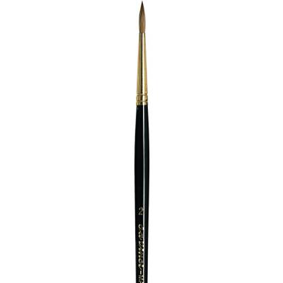 Da Vinci Series 11 Kolinsky Red Sable Round Illumination and Watercolor Brush No: 2