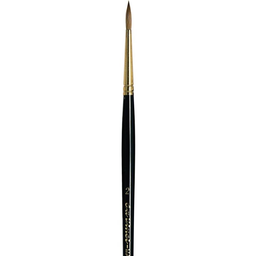 Da Vinci Series 11 Kolinsky Red Sable Round Illumination and Watercolor Brush No: 2 - 4