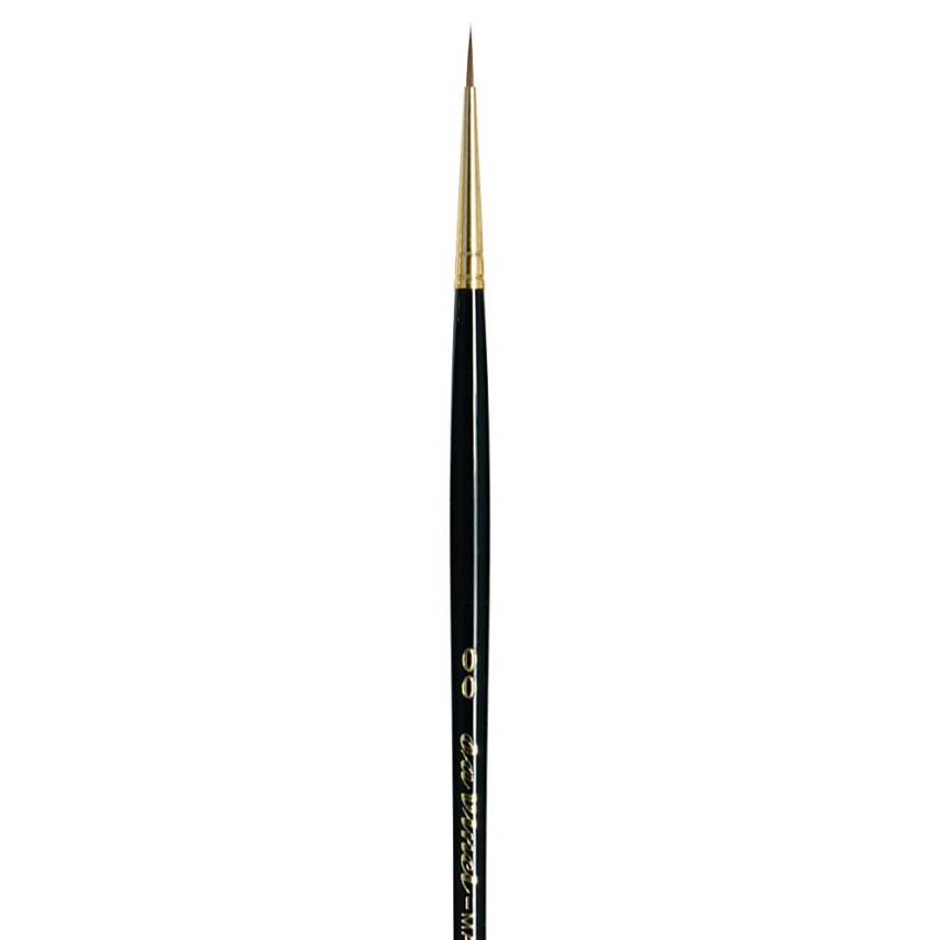 Da Vinci Series 11 Kolinsky Red Sable Round Illumination and Watercolor Brush No: 2/0 - 4