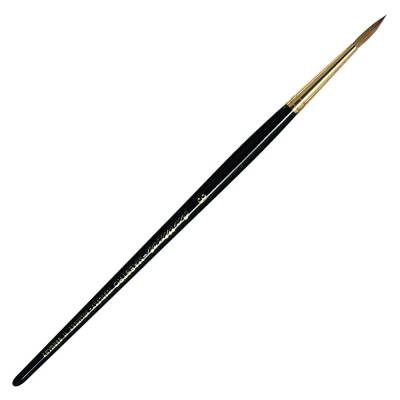 Da Vinci Series 11 Kolinsky Red Sable Round Illumination and Watercolor Brush No: 3 - 1