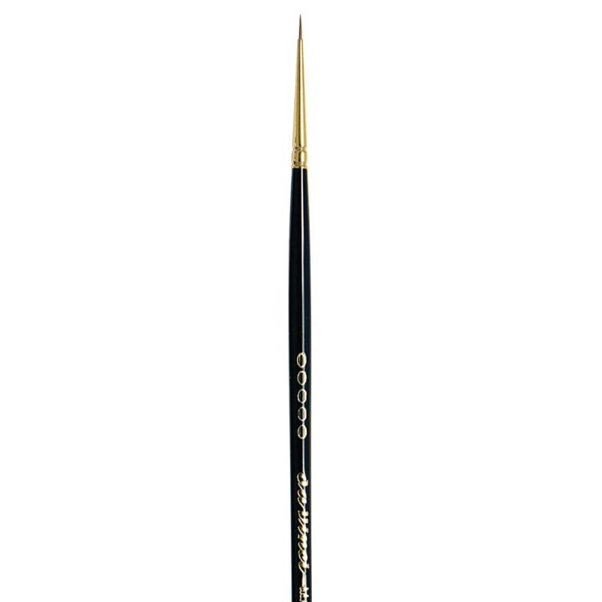 Da Vinci Series 11 Kolinsky Red Sable Round Illumination and Watercolor Brush No: 4/0 - 4