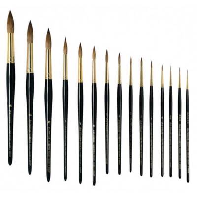 Da Vinci Series 11 Kolinsky Red Sable Round Illumination and Watercolor Brush No: 4/0 - 2