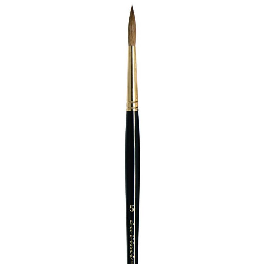 Da Vinci Series 11 Kolinsky Red Sable Round Illumination and Watercolor Brush No: 5 - 4