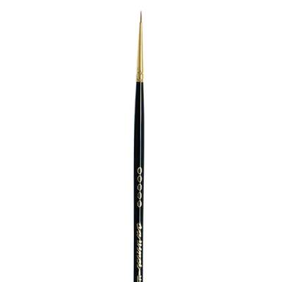 Da Vinci Series 11 Kolinsky Red Sable Round Illumination and Watercolor Brush No: 5/0