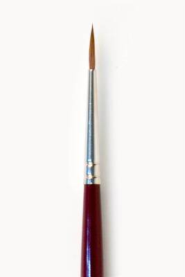 Da Vinci Series 110 Red Sable Hair Round Illumination and Watercolor Brush No: 2 - 4