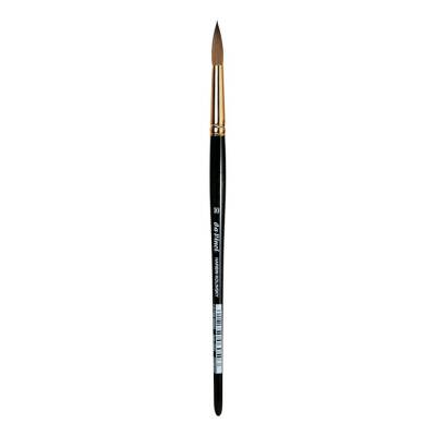 Da Vinci Series 1526Y Red Sable Hair Round Illumination and Watercolor Brush No: 2/0 - 1