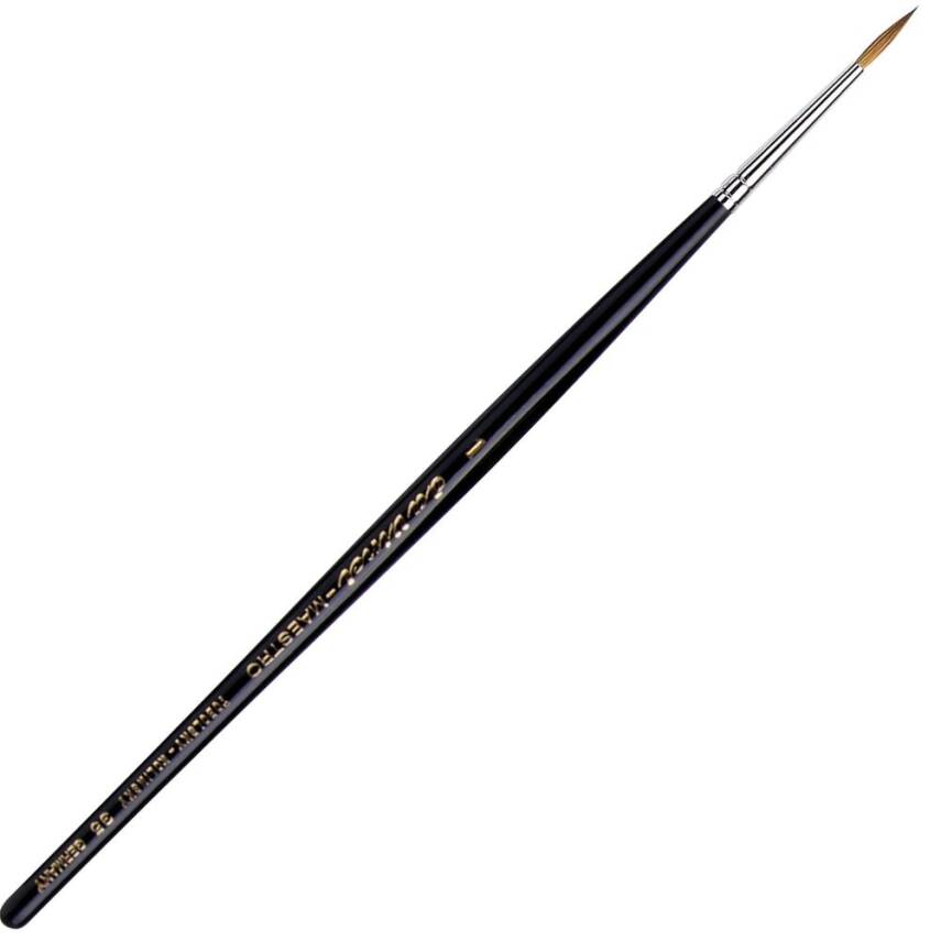 Da Vinci Series 35 Kolinsky Red Sable Extra Long Round Watercolor Brush No: 1 - 4