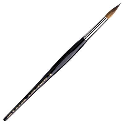 Da Vinci Series 35 Kolinsky Red Sable Extra Long Round Watercolor Brush No: 10 - 1