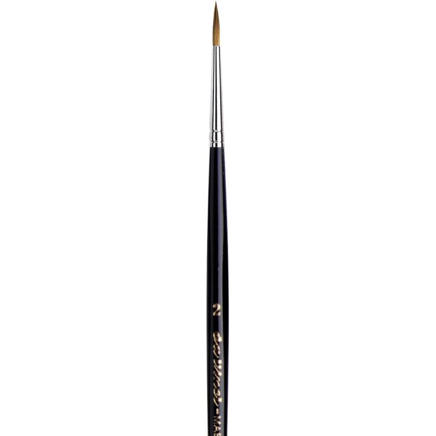 Da Vinci Series 35 Kolinsky Red Sable Extra Long Round Watercolor Brush No: 2 - 5