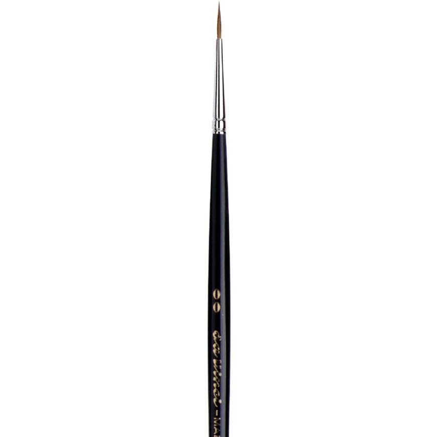 Da Vinci Series 35 Kolinsky Red Sable Extra Long Round Watercolor Brush No: 2/0 - 8