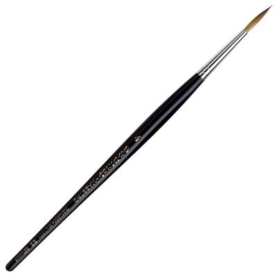 Da Vinci Series 35 Kolinsky Red Sable Extra Long Round Watercolor Brush No: 4 - 1