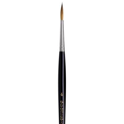 Da Vinci Series 35 Kolinsky Red Sable Extra Long Round Watercolor Brush No: 4