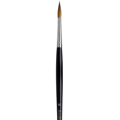Da Vinci Series 35 Kolinsky Red Sable Extra Long Round Watercolor Brush No: 6 - 5