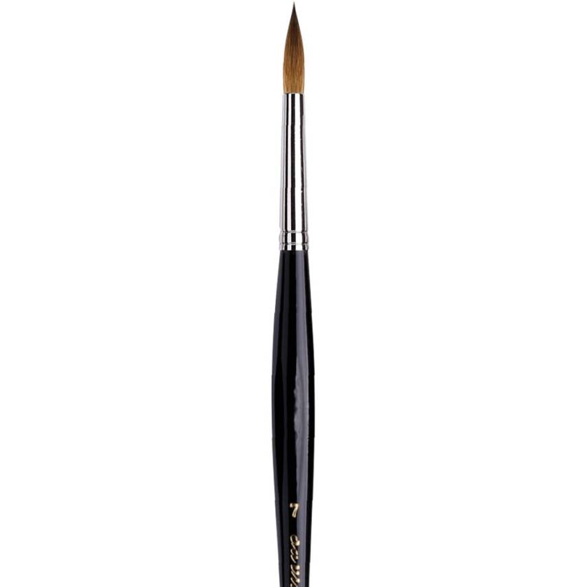 Da Vinci Series 35 Kolinsky Red Sable Extra Long Round Watercolor Brush No: 7 - 5