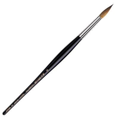 Da Vinci Series 35 Kolinsky Red Sable Extra Long Round Watercolor Brush No: 9 - 1