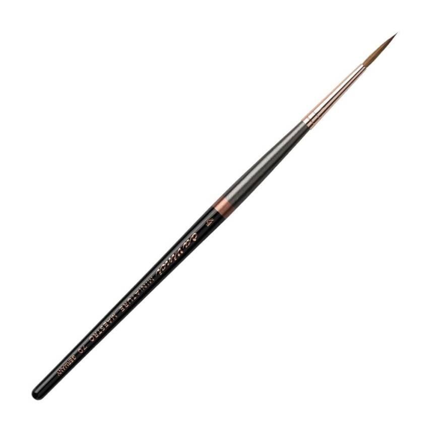 Da Vinci Series 70 Kolinsky Red Sable Round Illumination and Watercolor Brush No: 4 - 1