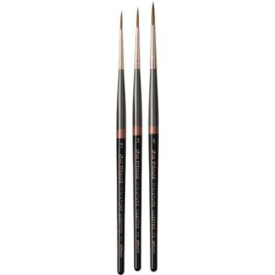 Da Vinci Series 70 Kolinsky Red Sable Round Illumination and Watercolor Brush No: 4
