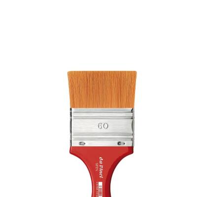 Da Vinci Spin Sentetik Ekstra Yumuşak Düz Uçlu Geniş Yüzey Fırçası Seri 5080 No:60