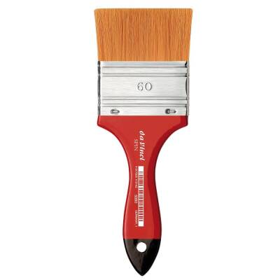 Da Vinci Spin Sentetik Ekstra Yumuşak Düz Uçlu Geniş Yüzey Fırçası Seri 5080 No:60 - 1