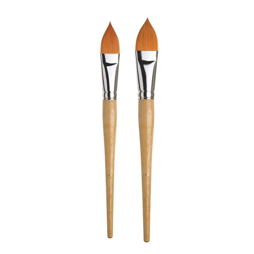 Da Vinci Spin Sentetik Ekstra Yumuşak Oval Sulu Boya Fırçası Seri 884 - 4