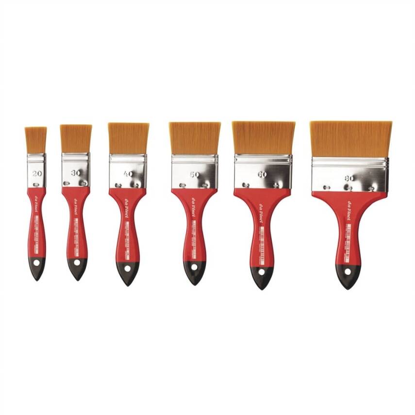 Da Vinci Spin Synthetic Extra Soft Flat Wide Surface Brush Series 5080 No:30 - 2