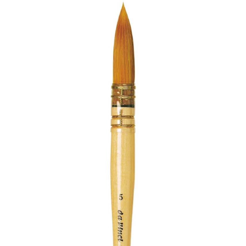Da Vinci Spin Synthetic Round French Watercolor Brush Series 488 No: 5 - 6