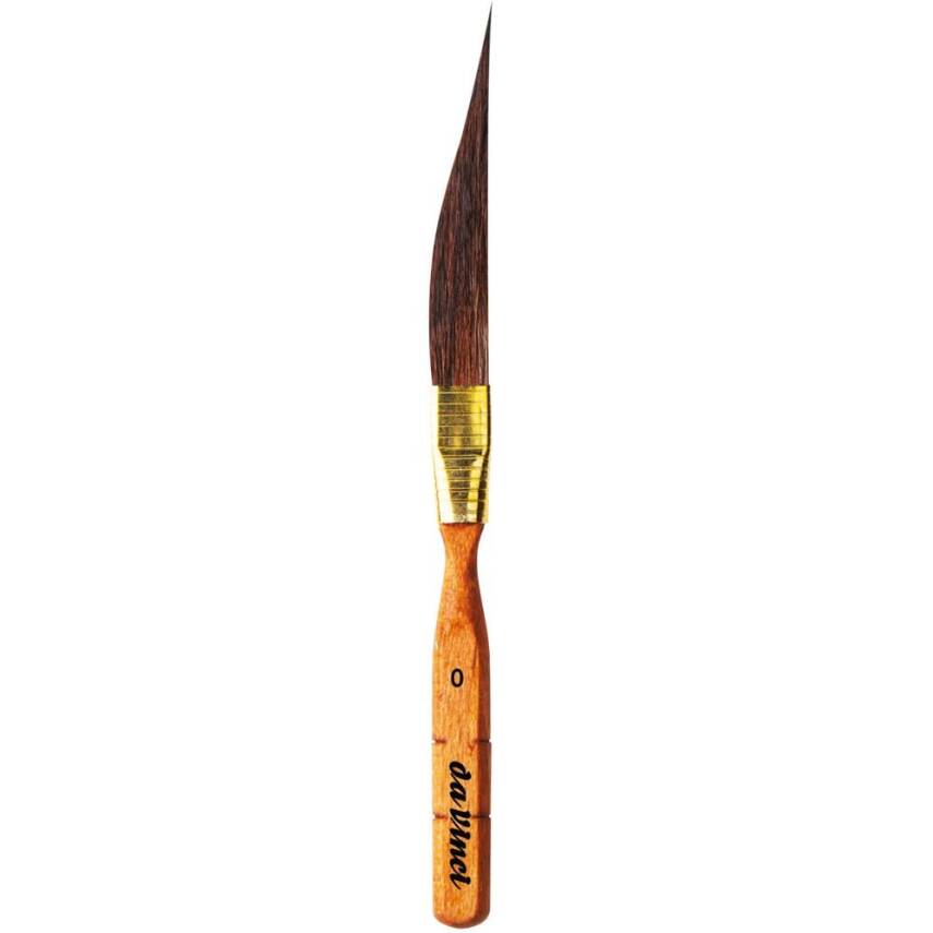 Da Vinci Squirrel Hair Extra Long Sword Line Brush Series 700 No:0 - 1
