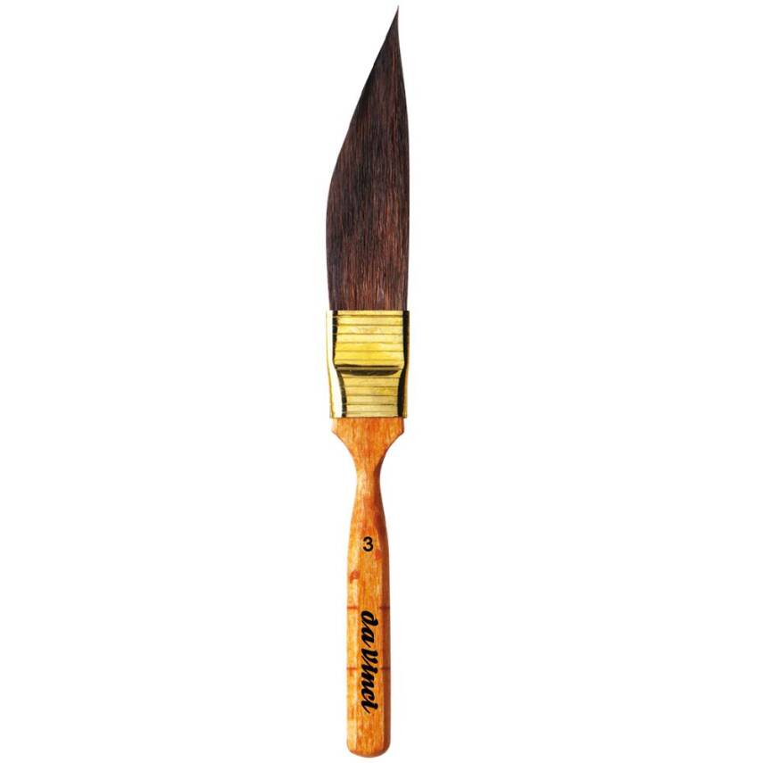 Da Vinci Squirrel Hair Extra Long Sword Line Brush Series 700 No:3 - 1